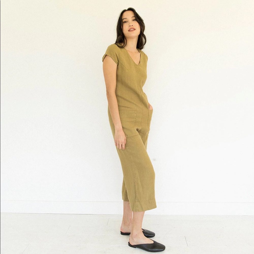 Suunday Linen Jumpsuit
